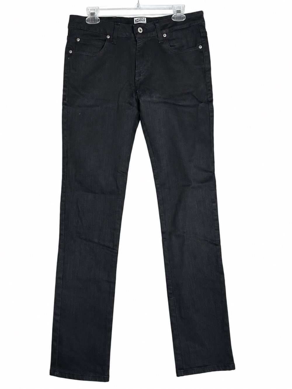 NWOT Naked & Famous Skinny Guy Black Power Stretch Jeans Men's 34 Style 013011